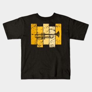 Retro Trumpet Kids T-Shirt